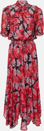Polo Ralph Lauren Floral georgette midi dress