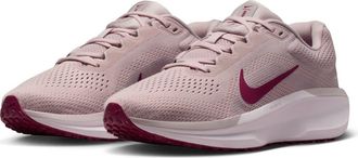 Nike Air Winflo 11 Running Shoe in Dust Red/Sweet Beet/Platinum at Nordstrom Rack, Size 11.5