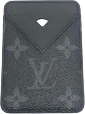 Louis Vuitton Pre-owned Wallets, male, Black, Size: ONE SIZE Pre-owned Business Card Case