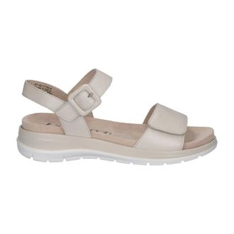 Caprice Flat Sandals, female, Beige, 7 UK, Beige Casual Flat Sandals Women