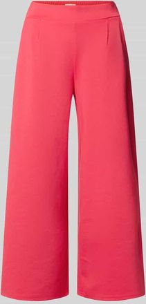 Ichi Wide Leg Sweatpants mit elastischem Bund Modell Kate in Pink, Gr&ouml;&szlig;e XXL