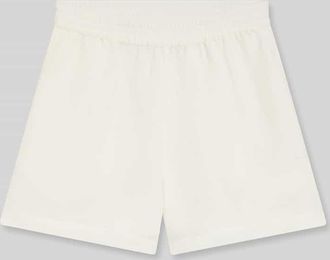 Boss Orange by Hugo Boss BOSS Orange Relaxed Fit Shorts aus Leinen-Viskose-Mix Modell TALLAN in Offwhite, Gr&ouml;&szlig;e 36