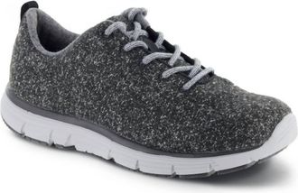 Apex Womens Fitlite Fleece Comfort Walking Shoes In Charcoal
