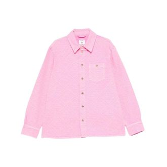 Casablanca Casual Shirts, male, Pink, Size: XL Sp26-Sh-260 01 Shirt