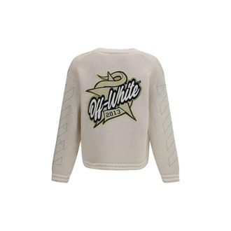 Off-white Mens Beige Cotton Cardigan Clothing