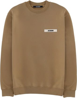 Jacquemus Sweatshirt mit Grosgrain-Logo