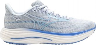 Mizuno Womens Wave Rider 29 Wide Shoes In Ancient Water/ice Water