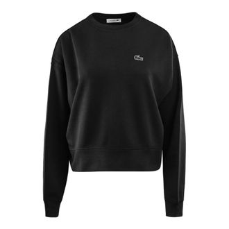 Lacoste Dames Sweatshirt - Dames - Sweatshirts - Zwart - XS - Katoen - Hoodies & sweatvesten