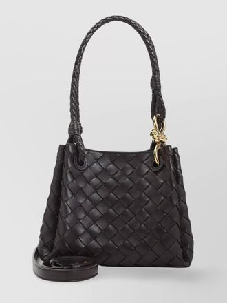 Bottega Veneta small parachute lamb leather shoulder bag