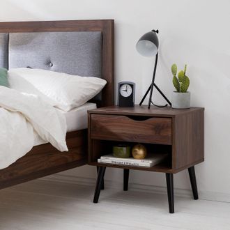 M&oslash;rteens home24 Nachtkommode GJORA 1 Schublade