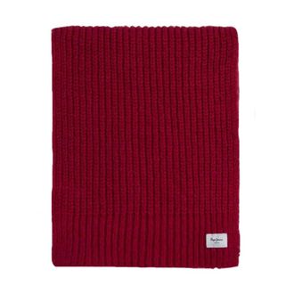 Pepe Jeans London Winter Scarves, female, Red, ONE SIZE, Elegant Timeless Scarf
