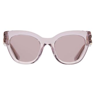 Miu Miu Light Purple Brown Cat Eye Ladies Sunglasses MU 01YS 12W20I 51