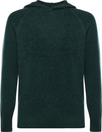 MC2 Saint Barth Rondgebreide trui - Heren - V-hals truien - Groen - XL - Truien & Vesten
