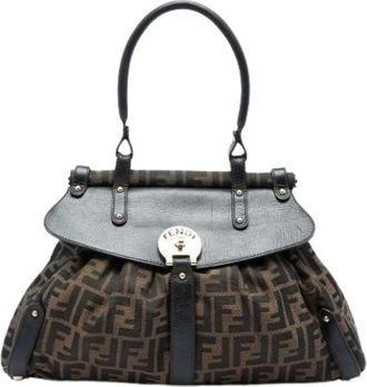 Fendi Pre-owned Magic Handbag - Dames - Vintage Handtas - Bruin - ONE Size - Leer - Vintage