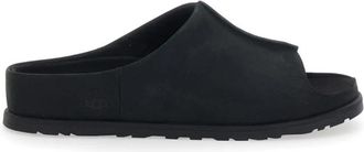 UGG Otzo Slide - Heren - Sandalen - Zwart - 41 EU - Leer - Schoenen
