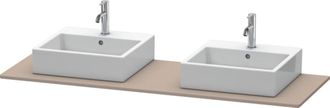 Duravit Duravit - Consola Xsquare 063h, 1600x 550 Mm, 2 Recortes