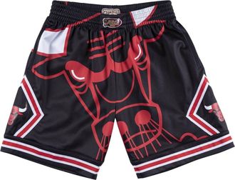 Mitchell & Ness x NBA Chicago Bulls 1997-98 Big Face Shorts Black SHORBW19069-CBUBLCK97
