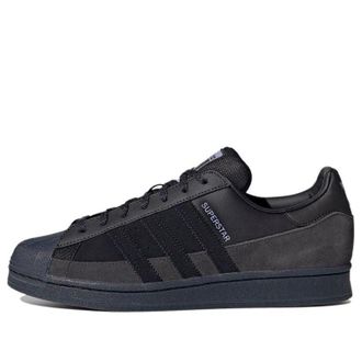 adidas originals Superstar Shoes Black Grey Blue FX5564