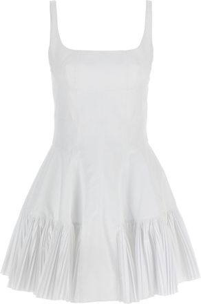 Giovanni Bedin White Polyester Short Womens Dress