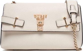 Guess Womens Crossbody Bag Off White Polyurethane - Crossbody-Bags