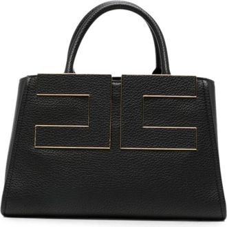 Elisabetta Franchi Tassen, Dames, Zwart, ONE Size, Handbags