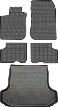 OEM Dacia Logan Ii Mcv Kombi De Septiembre De 2013 A 2020. Juego De Alfombrillas De Goma Para Coche Y Alfombrilla Para Maletero