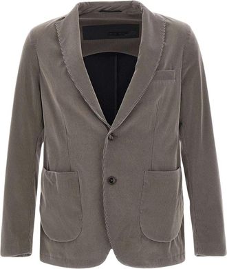 Roberto Ricci Design Techno Velvet 1000 Blazer - Heren - Blazers - Grijs - XL - Jassen