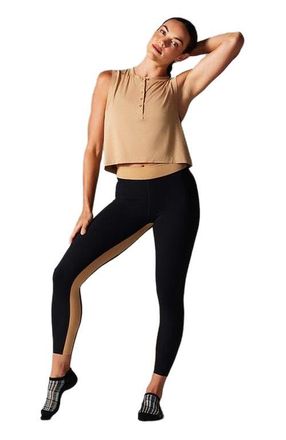 Tavi Henley Muscle Tank in Camel at Nordstrom, Size Xx-Large