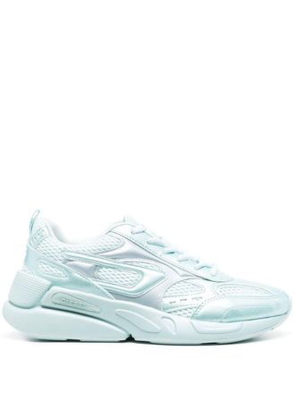 Diesel logo-patch low-top sneakers - Blue