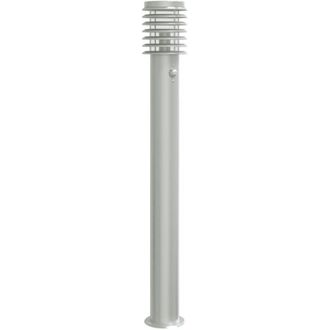 vidaXL L&aacute;mparas De Suelo De Exterior Con Sensor Acero Inoxidable 110cm Vidaxl