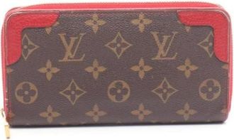 Louis Vuitton Pre-owned Wallets, female, Brown, Size: ONE SIZE Pre-owned Canvas Wallet
