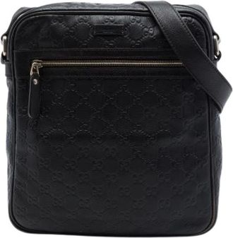 Gucci Pre-owned Cuoio borse-gucci - - Pre-owned - Donna - Nero - ONE SIZE