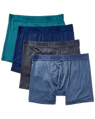 Puma Puma Set Of 4 Mesh Boxer Brief