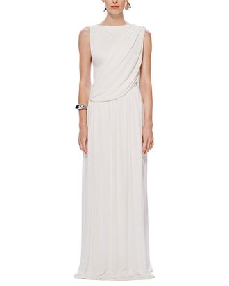 Misha Collection The Waterfall Cupro Dress