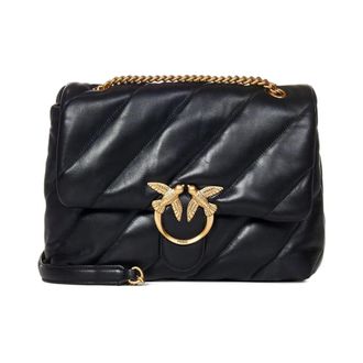 Pinko Big Love Bag Puff - female - PINKO - Shoulder Bags - Black - ONE SIZE - Bags