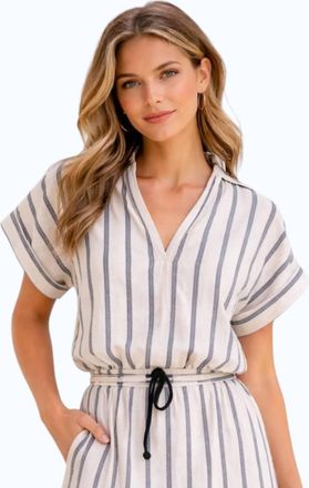 Starkx Elaine Top In Oat/grey