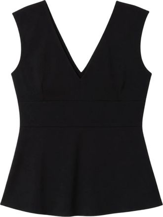 Max Mara Blouses - Dames - Tops zonder mouwen - Zwart - XS - Tops