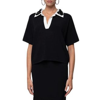 Kaos Polo Shirts, female, Black, Size: XS/S Polo Shirt