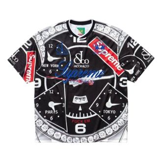 SUPREME x La Martina SS26 Soccer Jersey Black SUP-SS26-316-BLK
