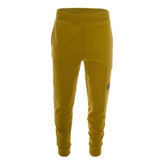 C.P. Company Sweatpants, male, Brown, Size: L Diagonal Raised Fleece Cargo Pant