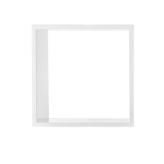 MUUTO Stacked System Regalmodul ohne R&uuml;ckwand, medium / weiss