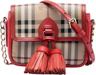 Burberry Borsa Crossbody Pre-owned - - Pre-owned - Donna - Rosso - ONE SIZE