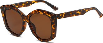 Generic Women Outdoor Driving Sunglasses Vacation Men Commuter Sun Glasses(Multi-colored)