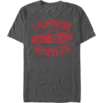 Cars Mens Cars Lightning McQueen Graphic T-Shirt in Charcoal Heather at Nordstrom, Size Xx-Large