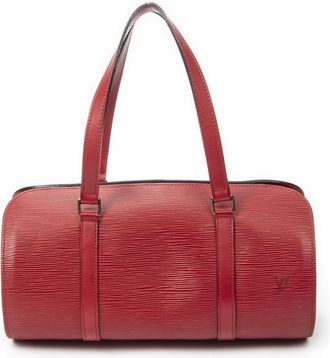 Louis Vuitton Pre-owned Womens Soufflot Handbag - Red - One Size