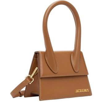 Jacquemus Pre-owned Mini Bags, female, Brown, Size: ONE SIZE Pre-owned Le chiquito mini