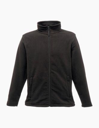 Regatta Mens Regatta Mens Plain Micro Fleece Full Zip Jacket (Layer Lite) - Black - Size: 44/Regular
