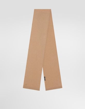 Dolce & Gabbana Virgin Wool Scarf - Woman Scarves And Silks Beige Pz