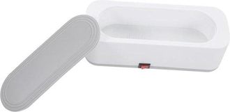 No Brand Limpiador Ultras&oacute;nico Para Joyas De Plata Y Cristaler&iacute;a, 300 Ml, 45 Khz, Pl&aacute;stico, Funcionamiento Silencioso, Limpieza Profunda Para Uso Dom&eacute;stico