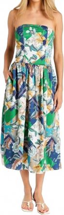 Drew Ace Dress In Kelly